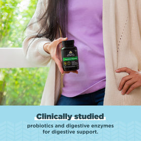 Étiquette du flacon des Enzymes daily Ancient Nutrition