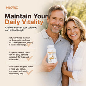 Étiquette du flacon HILOTUX Nattokinase 4000 FU
