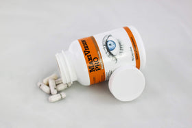 Étiquette du flacon MaxiVision PRO Meso Formula avec informations nutritionnelles