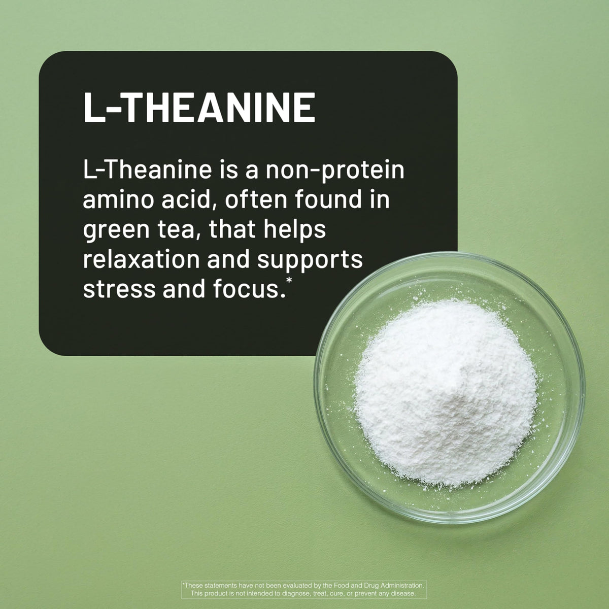 Étiquette du flacon NatureWise L-Théanine 200mg