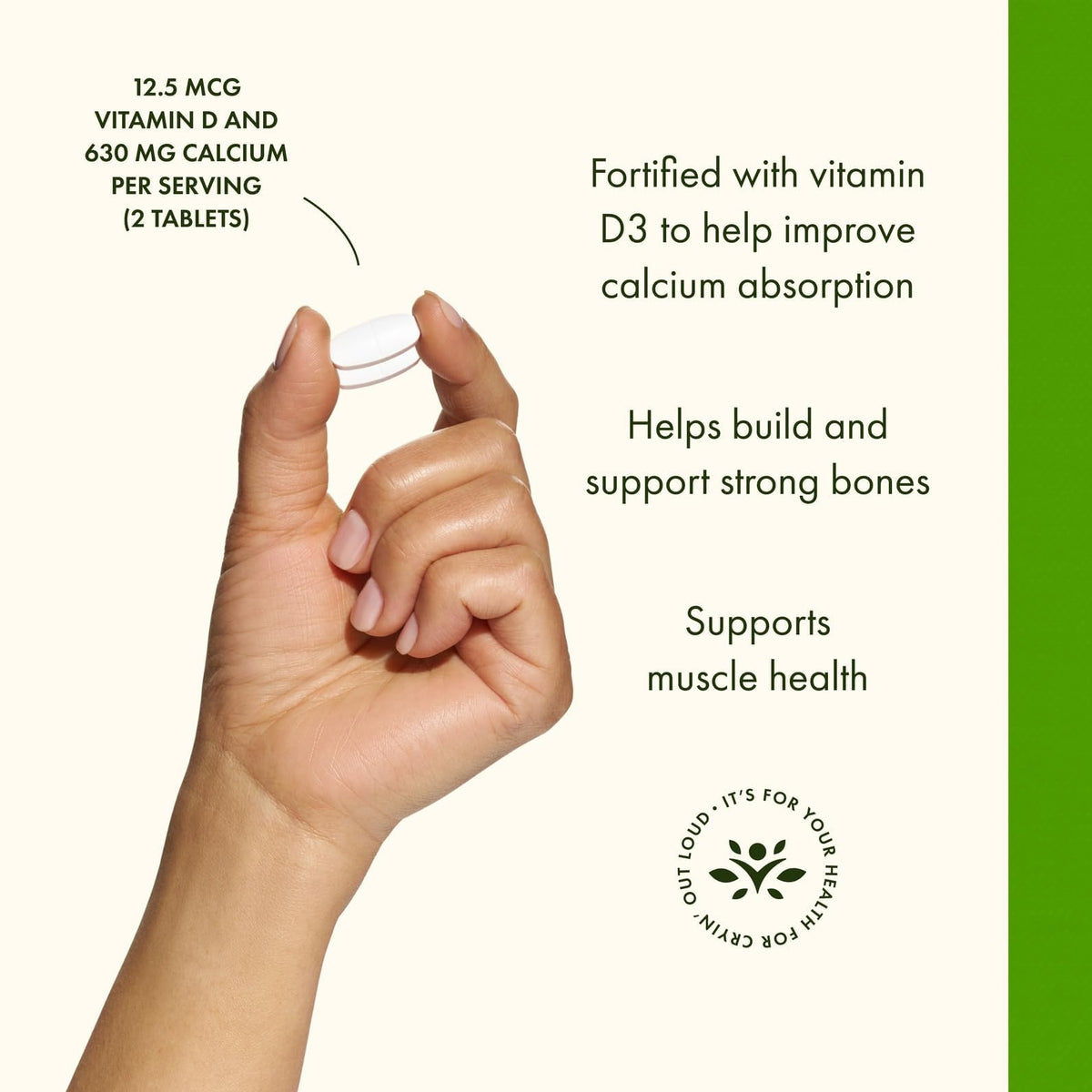 Étiquette du flacon Swanson Calcium Citrate & Vitamine D3