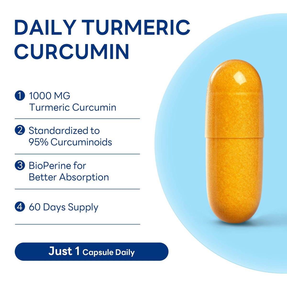 Étiquette du flacon Vitamin World Curcuma Curcumin 1000 mg