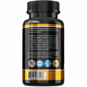 Étiquette du flacon YUMMYVITE Mélange Horny Goat Weed