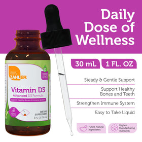 Étiquette du flacon Zahler Vitamine D3 5000 IU