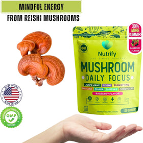 Étiquette du pot de gummies Nutrify