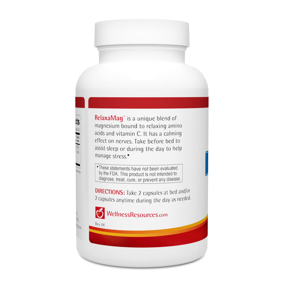 Étiquette du produit daily wellness avec informations nutritionnelles