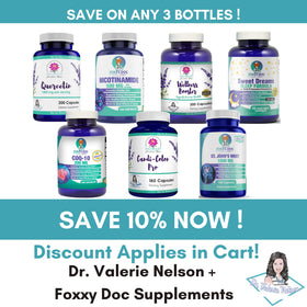 Étiquette du produit Echinacea Dr. Valerie Nelson