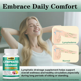 Étiquette du produit GHKALQ drainage lymphatique 13-en-1