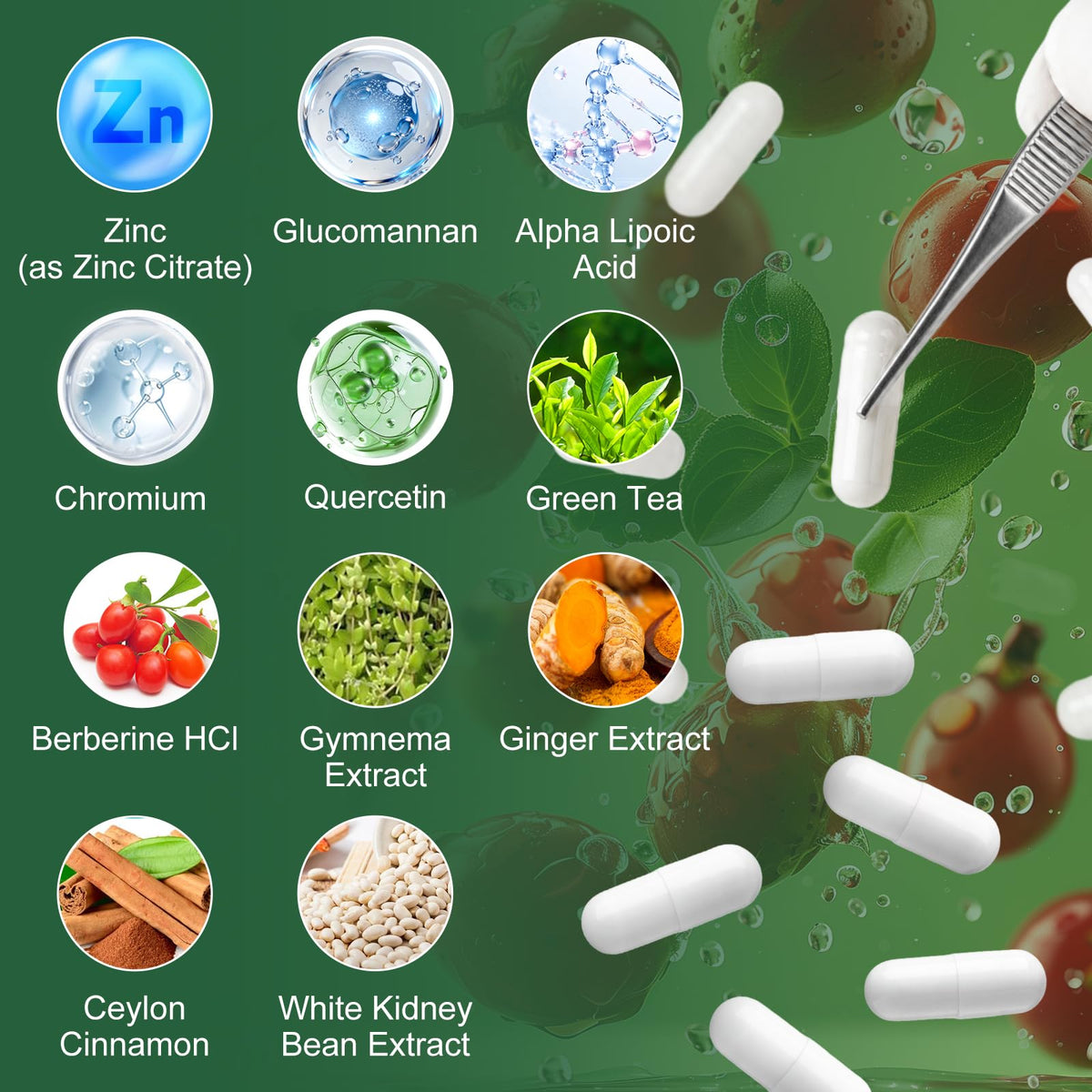 Étiquette du produit GREENPEOPLE Berbérine 1500mg