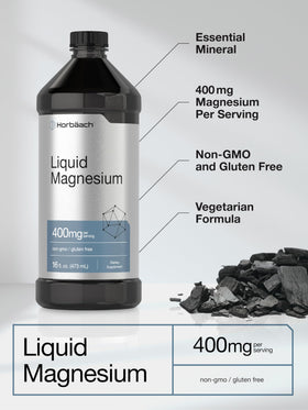 Étiquette du produit Horbäach Magnésium Liquide