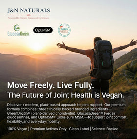 Étiquette du produit J&N Naturals Glucosamine Chondroitine
