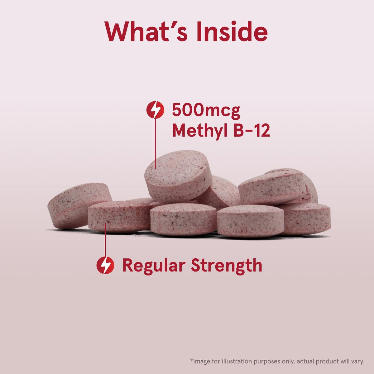 Étiquette du produit Jarrow Formulas Methyl B-12 500mcg