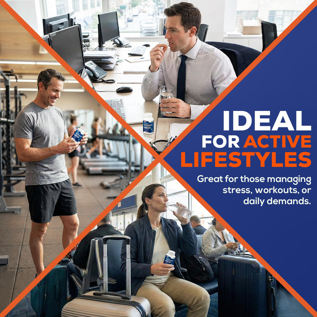 Étiquette du produit LIVEGOOD Complexe de Magnésium Ultra