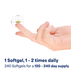 Étiquette du produit Puritan's Pride Coenzyme Q10 200mg