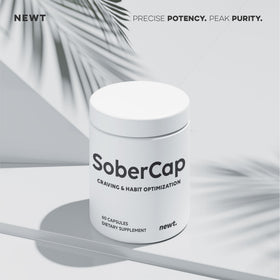 Étiquette du produit SoberCap™ de Newt