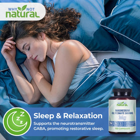 Étiquette du produit Why Not Natural Magnésium Glycinate 500 mg