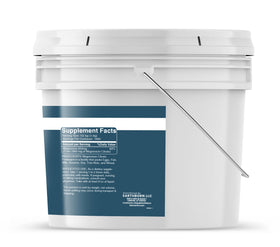 Étiquette du seau de citrate de magnésium Earthborn Elements