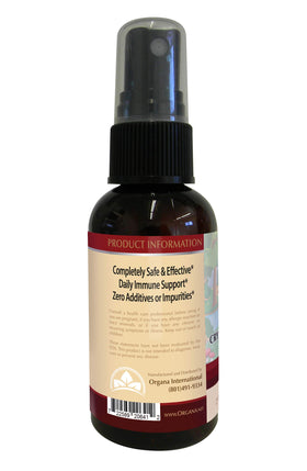 Étiquette du spray colloïdal d'argent NutriNoche