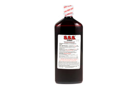 Étiquette du Tonic Liquide Fer S.S.S. avec ingrédients