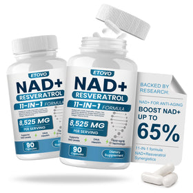 ETOVO Complément alimentaire NAD+ 8525 mg Liposomal face avant