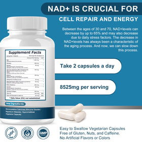 ETOVO Complément NAD+ 8525 mg en affichage lifestyle