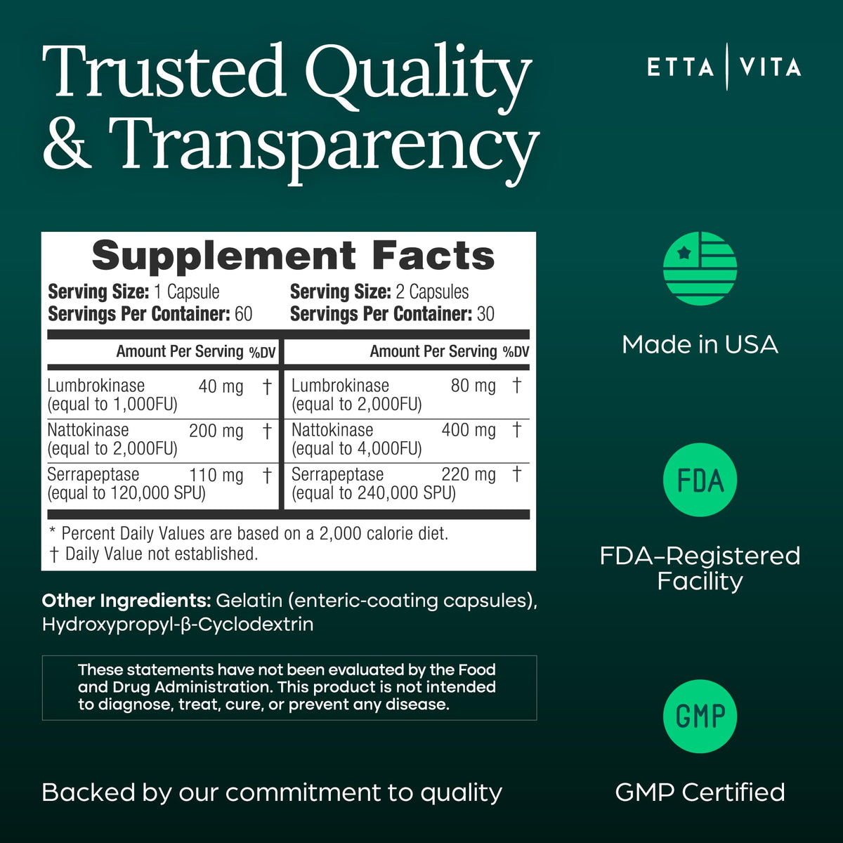 Etta Vita Complément Alimentaire dans son Emballage