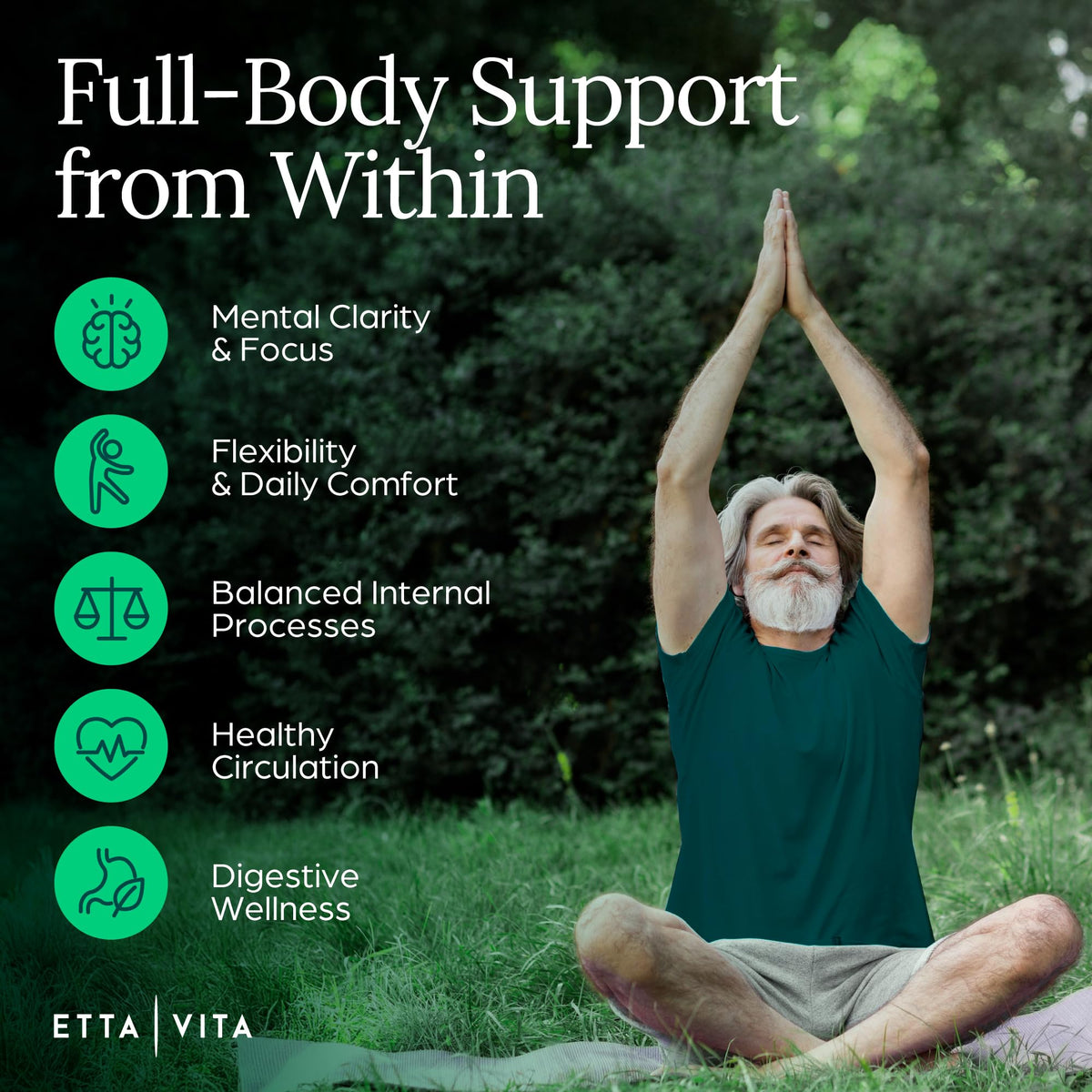 Etta Vita Étiquette avec Détails d'Activité Enzymatique