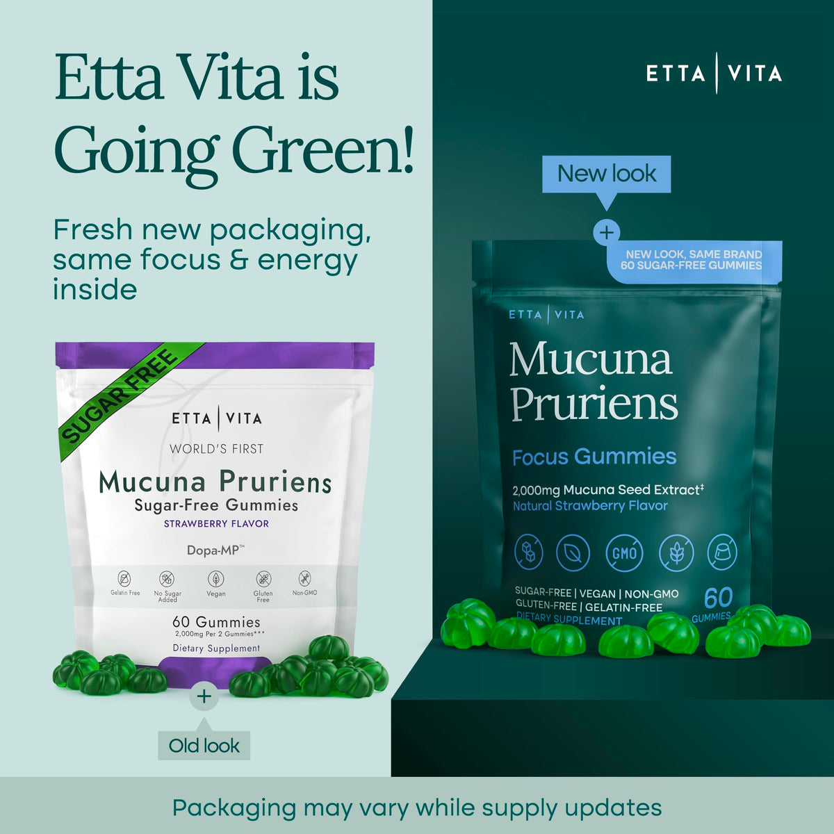 Etta Vita gummies Mucuna Pruriens, illustration de l'utilisation quotidienne