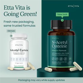 Etta Vita NAC N-Acétylcystéine 600mg vue latérale