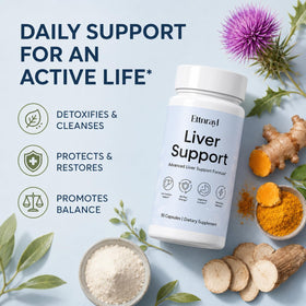 Ettnrayl Chardon-Marie capsules végétariennes sur une table