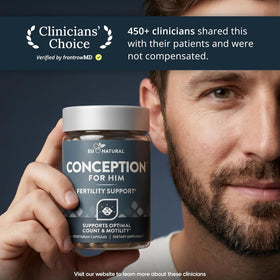 Eu Natural Conception for Him, capsules végétales sur une table