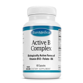 EuroMedica Active Bio B-Complex 60 comprimés avant