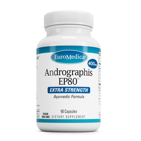 EuroMedica Andrographis EP80 60 capsules vue de face