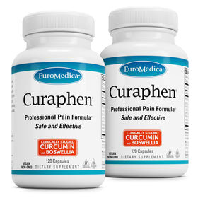 EuroMedica Curaphen 120 capsules vue de face