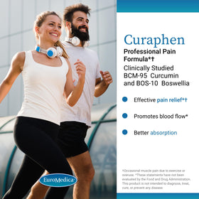 EuroMedica Curaphen capsules à l'intérieur du flacon