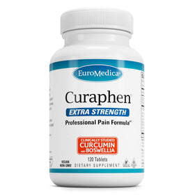 EuroMedica Curaphen Extra Strength 120 comprimés vue avant