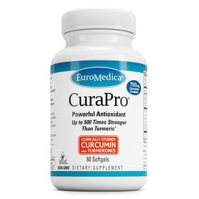 EuroMedica CuraPro 750 mg boîte vue avant avec étiquettes claires