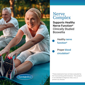 EuroMedica Nerve Complex gélules sur une table