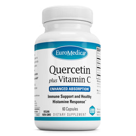 EuroMedica Quercetin Plus Vitamine C 60 capsules vue avant