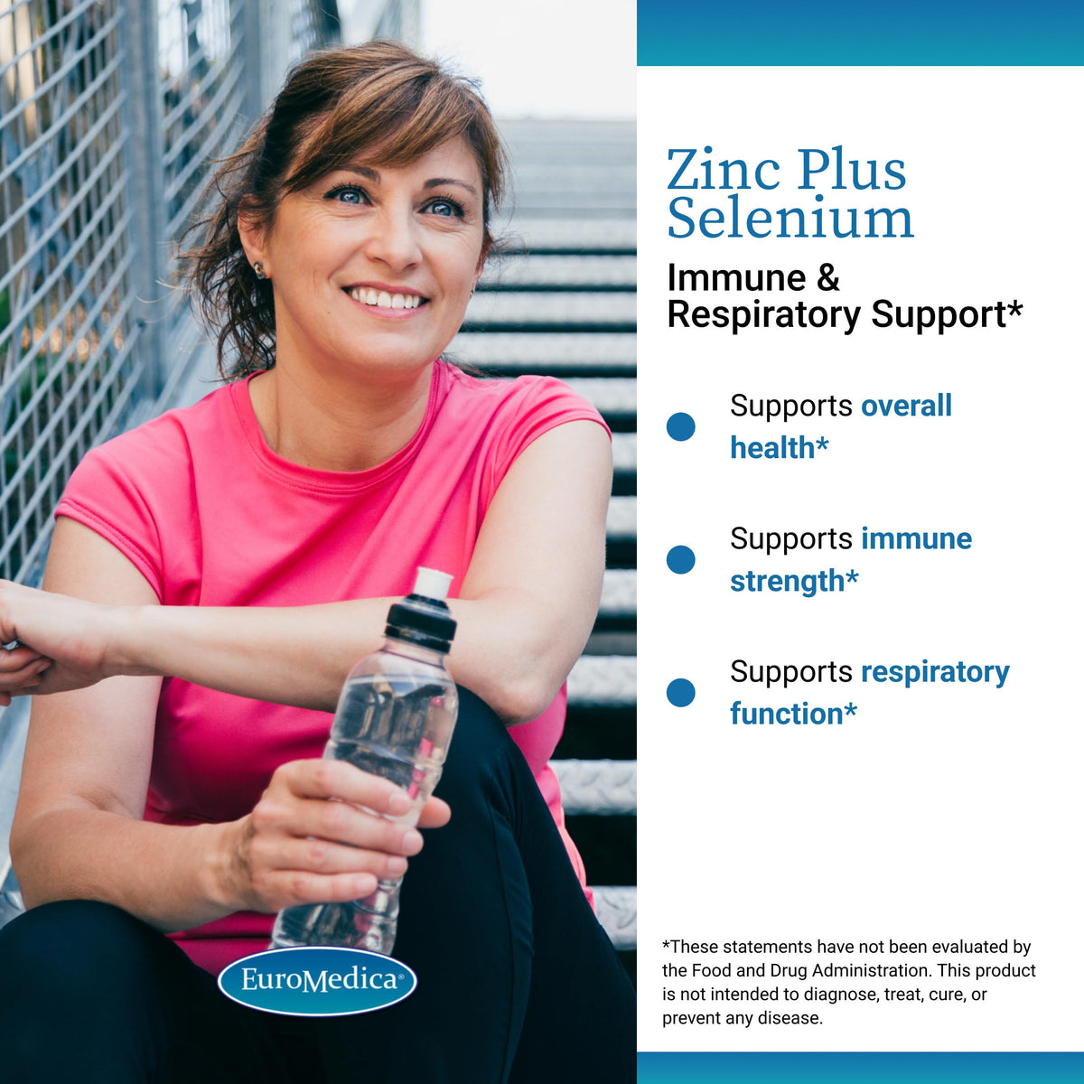 EuroMedica Zinc Plus Sélénium capsules, prise en main