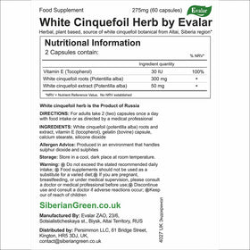 Evalar Endokrinol 60 capsules posées sur une table en bois