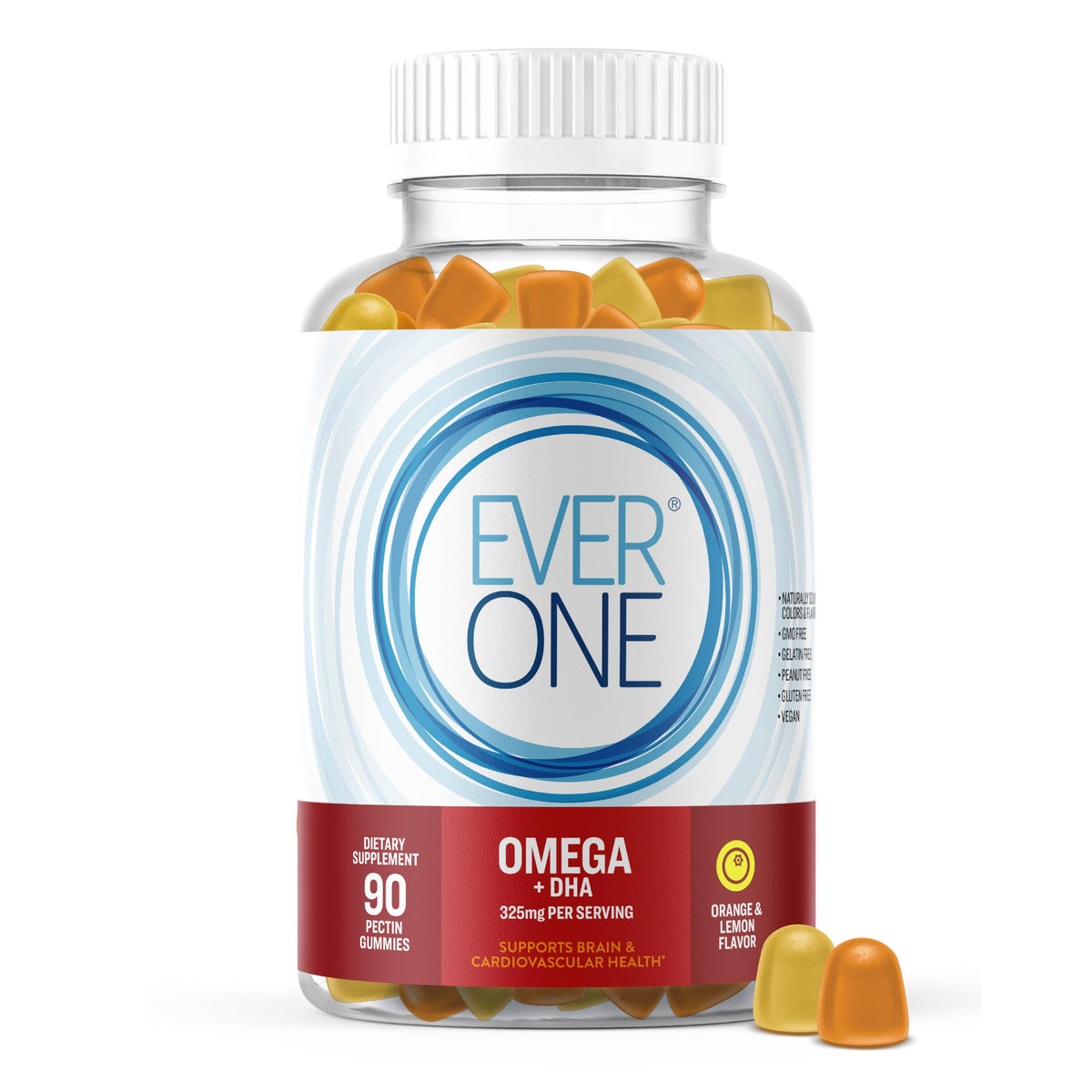Ever One Omega 3-6-9 Gummies 90 gummies front view