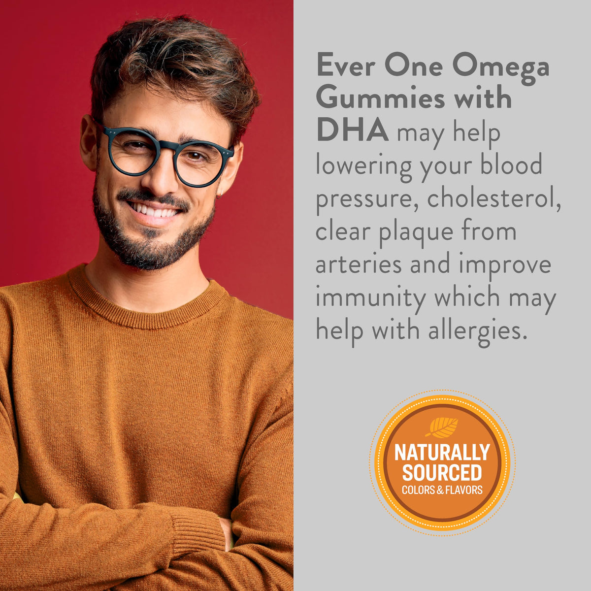Ever One Omega 3-6-9 Gummies close-up of gummies