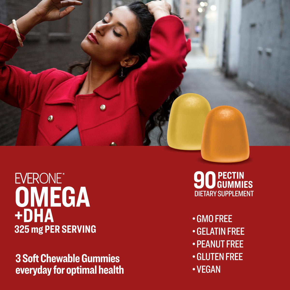 Ever One Omega 3-6-9 Gummies gummies on a table