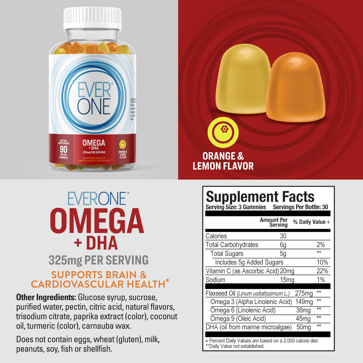 Ever One Omega 3-6-9 Gummies lifestyle scene