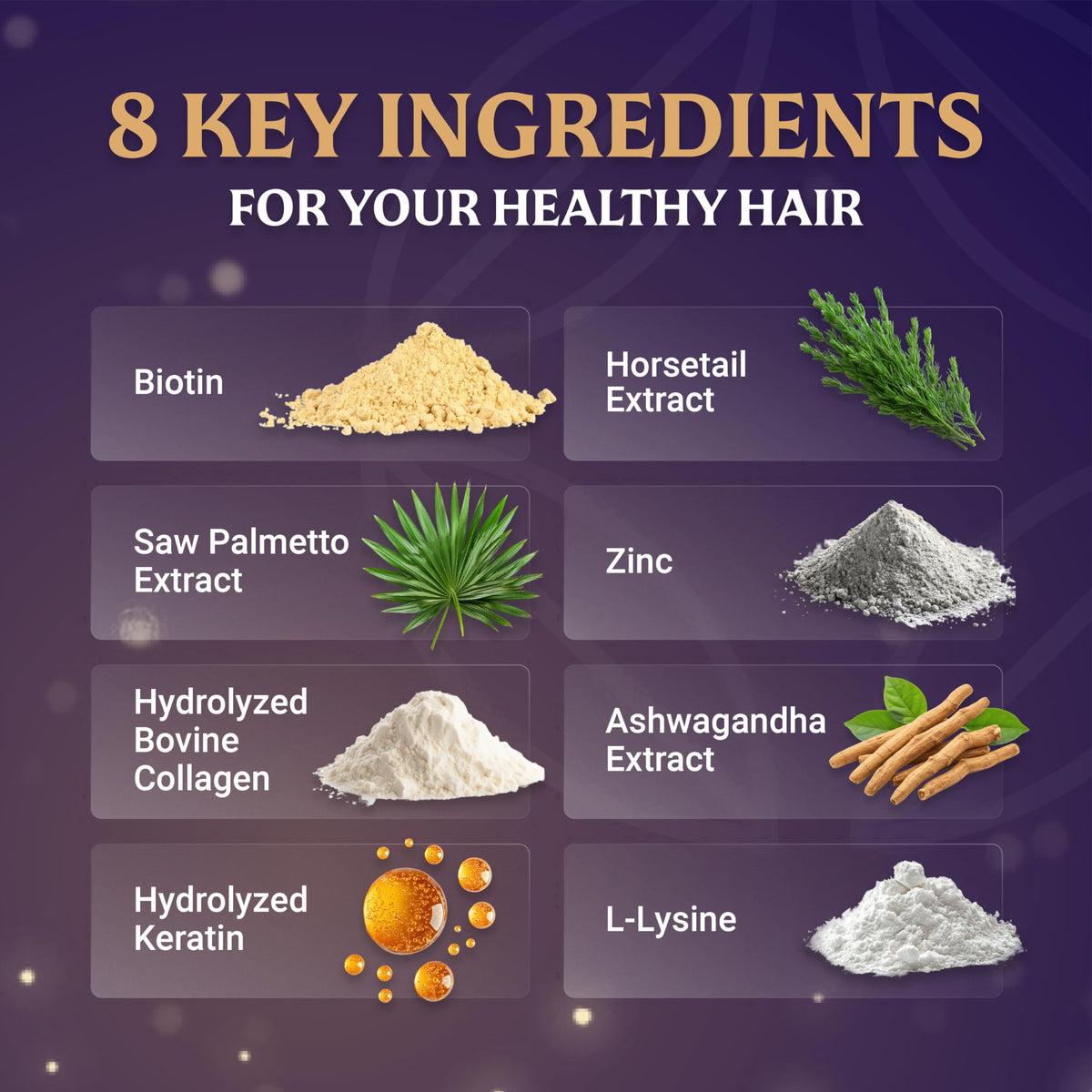 EVERFAITH Hair Formula Plus avec ingrédients naturels