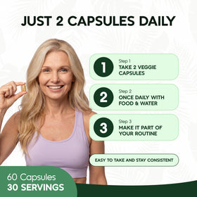 Evertide Complément Drainage Lymphatique 60 capsules sur table
