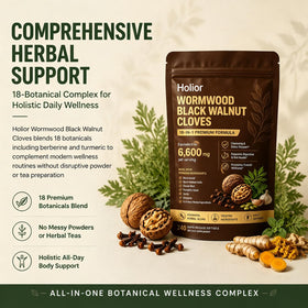 Eviskin Holior Verveine Noire et Clous de Girofle, emballage et informations nutritionnelles