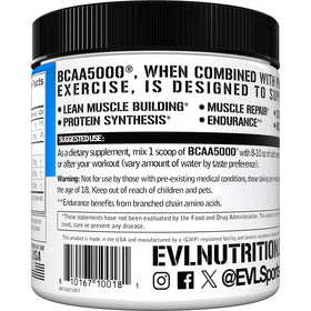 Evlution BCAA 5000 Poudre Énergétique 310g - Préparation dans un shaker