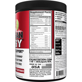 Evlution BCAA Lean Energy Poudre Cerise Limeade 399g avec cuillère doseuse